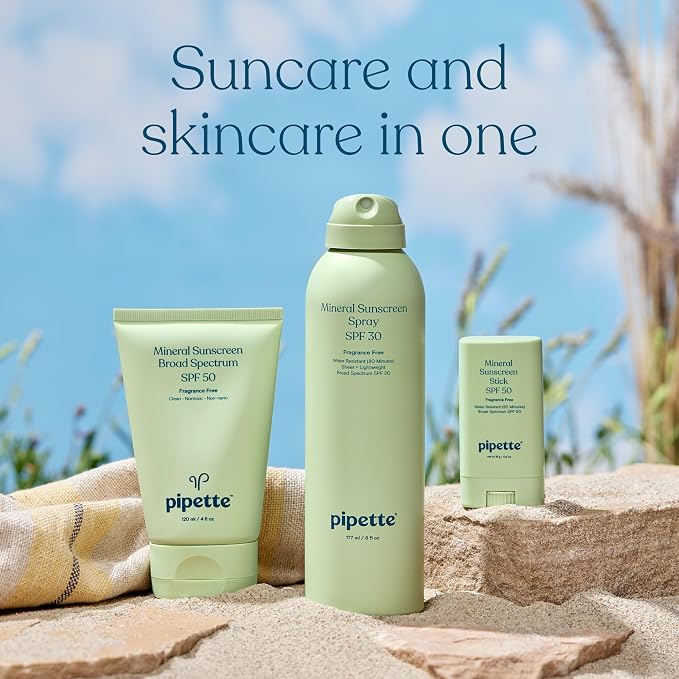 Pipette Baby Mineral Sunscreen Stick SPF 50, Broad Spectrum Sunblock - Image 6