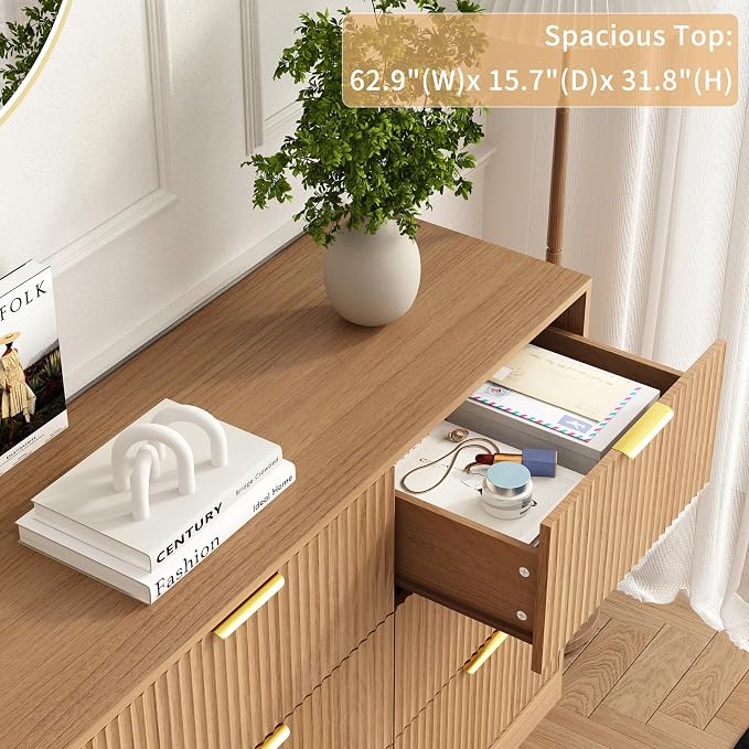 9 Drawer Dresser for Bedroom - Image 8