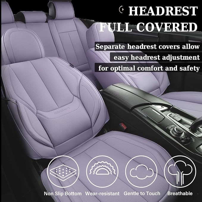 Coverado Car Seat Covers Full Set, Seat Covers - Image 5