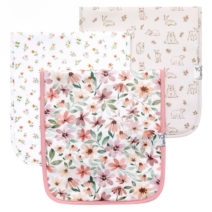 Natalie Burp Cloth Set by CopperPearl