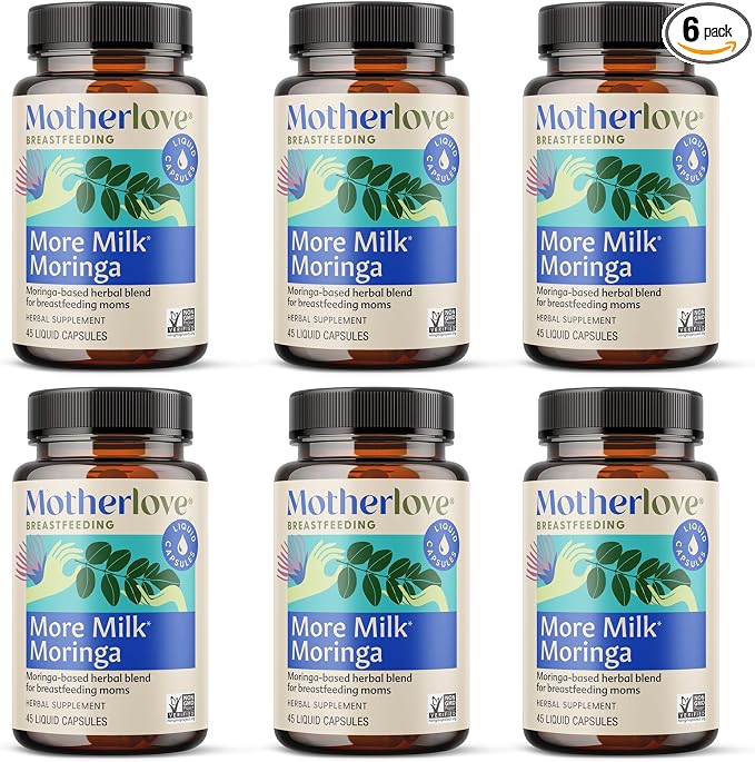 Motherlove More Milk Moringa Moringa-Based Lactation Supplement to Support by Motherlove