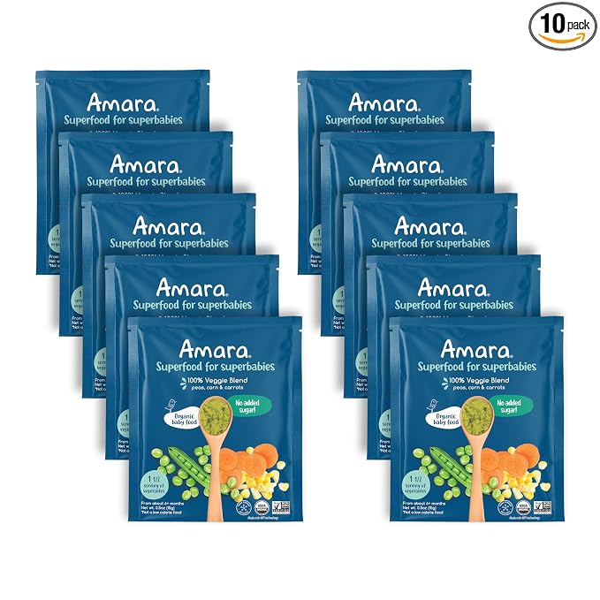 Amara Organic Baby Food by Amara
