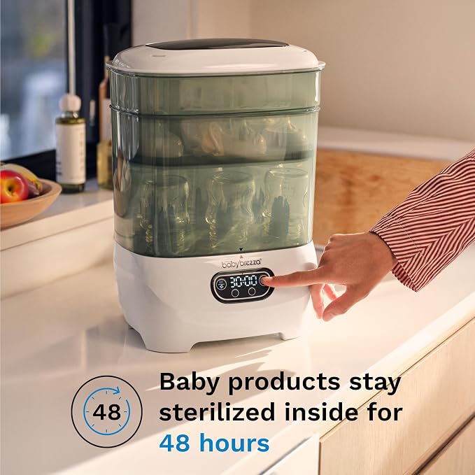 Baby Brezza Bottle Sterilizer and Dryer Advanced – 33% Faster - Image 7