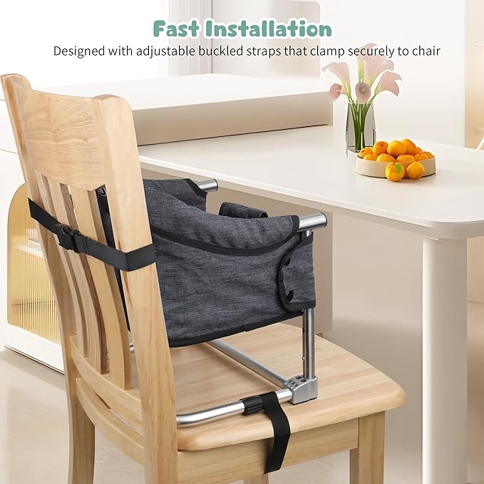 Booster Seat for Dining Table: Portable Toddler Booster Chair - Image 5
