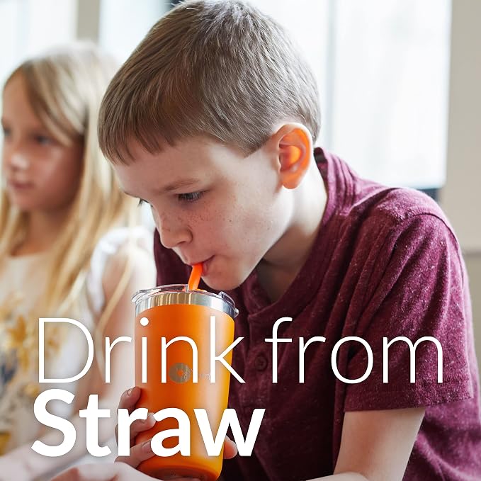 PopYum 13oz Insulated Stainless Steel Kids’ Cups - Image 2