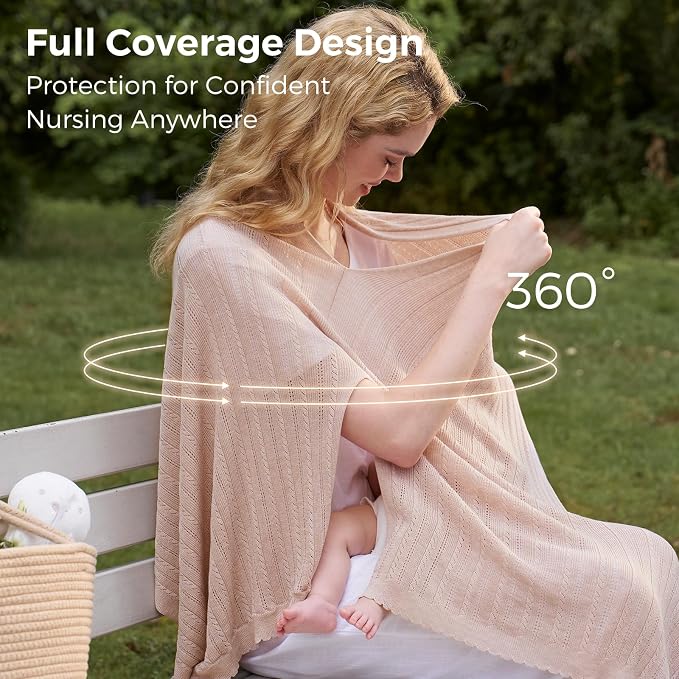 Momcozy Ultra-Light Nursing Cover - Image 4