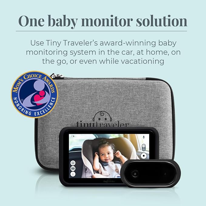 Tiny Traveler Baby Monitor Portable Baby Car Camera - Image 5