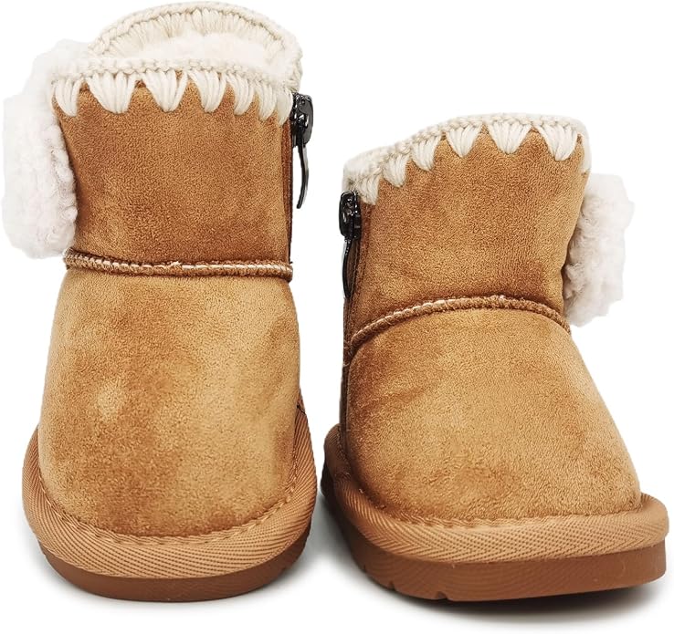 Baby Boots Winter Snow Booties Infant Boys Girls Outdoor Warm Shoes - Image 7
