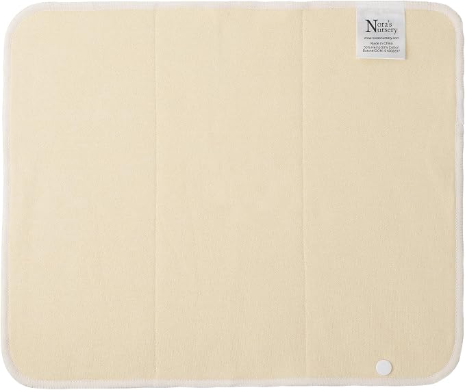 Hemp Prefold Inserts with Snap - Image 2