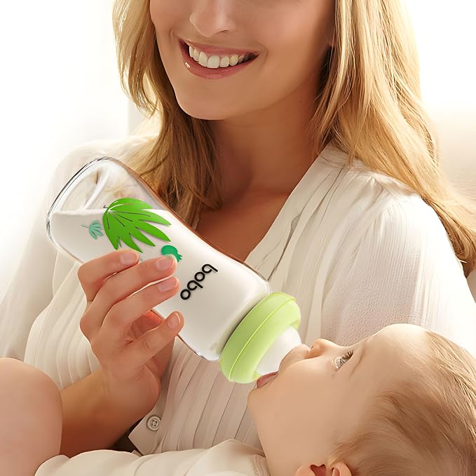 YOHKOH Natural Glass Baby Bottle - Image 2