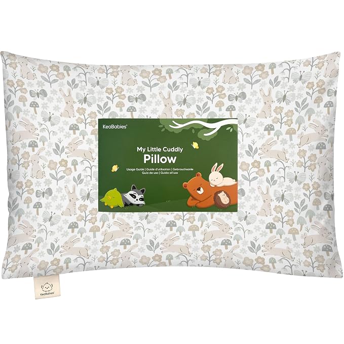Toddler Pillow with Pillowcase by KeaBabies