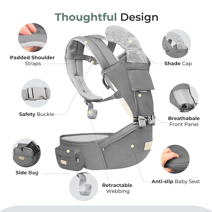 FRUITEAM 6-in-1 Baby Carrier - Image 6