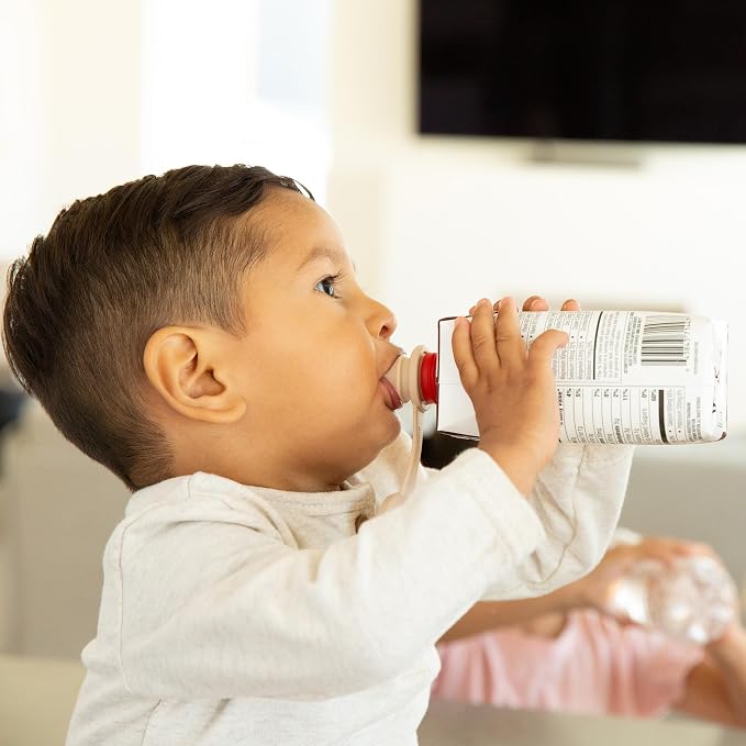 Original Water Bottle Topper for Toddlers – 100% Silicone Sippy Top Spout - Image 2