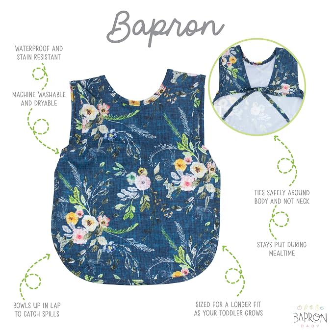 BapronBaby Boho Floral Bapron - Image 2