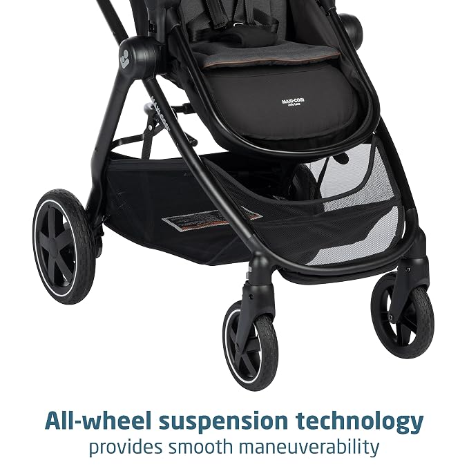 Maxi-Cosi Zelia™ Luxe 5-in-1 Modular Travel System in New Hope Black - Image 6