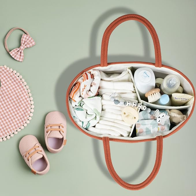 Large Baby Diaper Caddy Organizer - Image 6