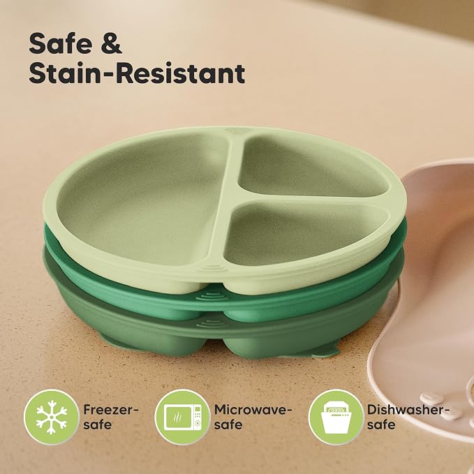 KeaBabies Suction Plates for Baby, Toddler - Image 5
