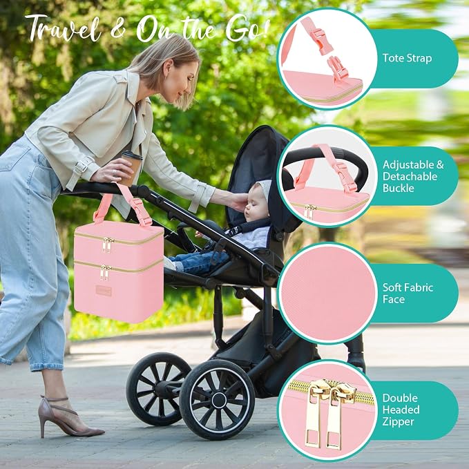 PIIOSER Breast Milk Storage Cooler Bag - Image 8
