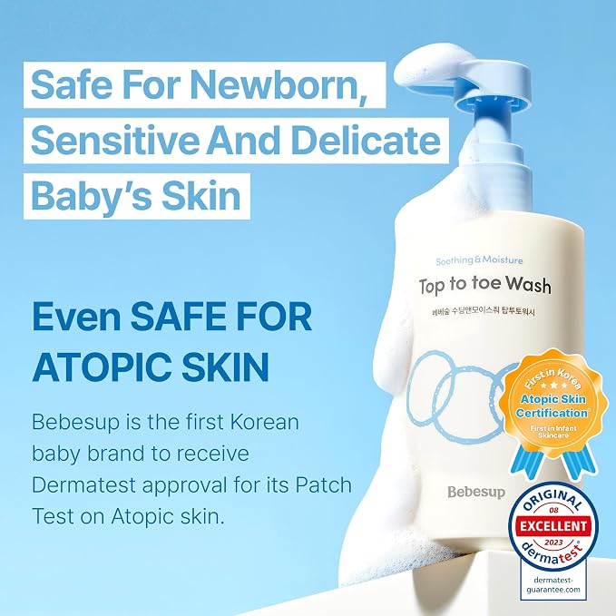 BEBESUP- Head to Toe Wash Baby Shampoo | Korean Skincare - Image 3
