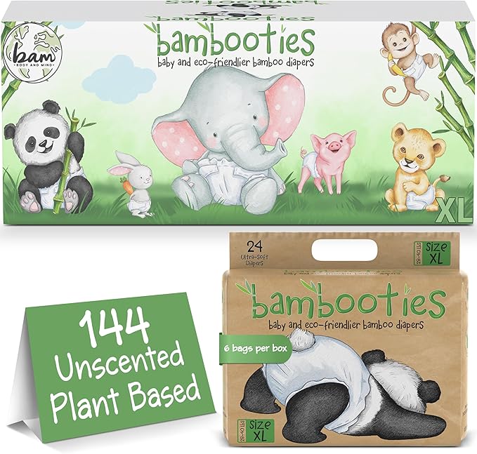 Bamboo Baby Diapers, Totally Chlorine Free by BambootiesFamily