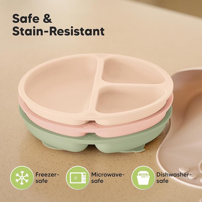KeaBabies Suction Plates for Baby, Toddler - Image 5