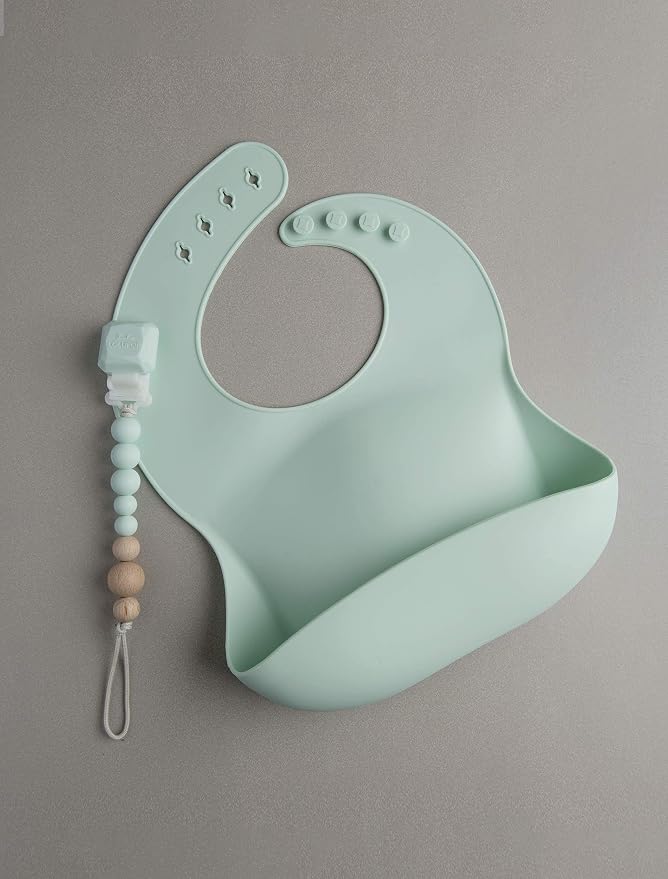 Loulou Lollipop Soft, Waterproof Silicone Feeding Bib - Image 7