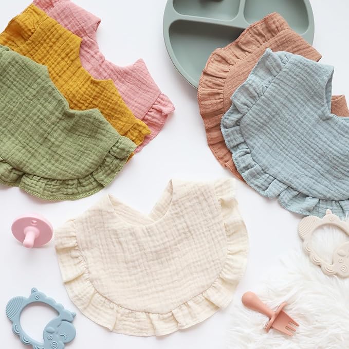 Muslin Baby Bibs - Image 6