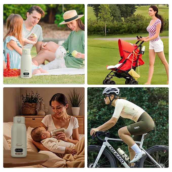 Portable Bottle Warmer for Travel Portable Milk Warmer for Baby Travel - Image 7