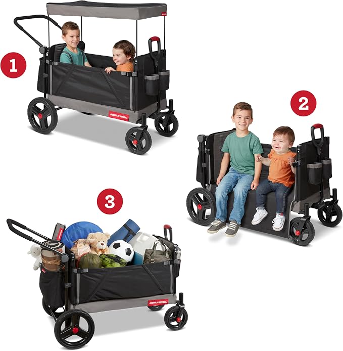 Radio Flyer Wagon for Kids, Baby Stroller, Outside Toys for Toddlers 1-3 - Image 9