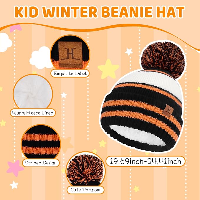 FZ FANTASTIC ZONE Kids Toddler Winter Hat Beanie - Image 2