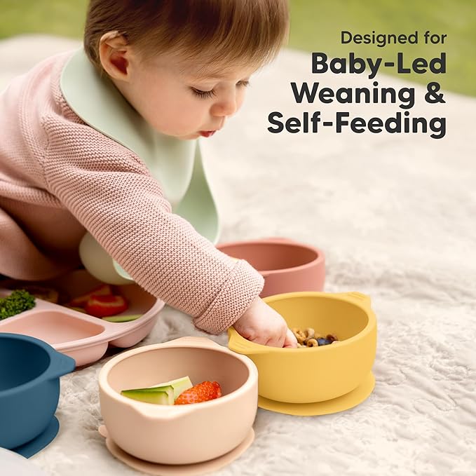 KeaBabies 2-Pack Baby Bowls - Image 8