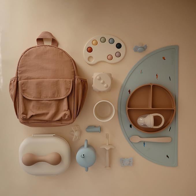mushie Silicone Placemat for Kids | BPA-Free Non-Slip Design - Image 7