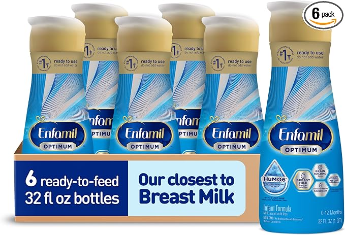 Enfamil Optimum Ready-to-Feed Baby Formula, Our Closest to Breast Milk by Enfamil