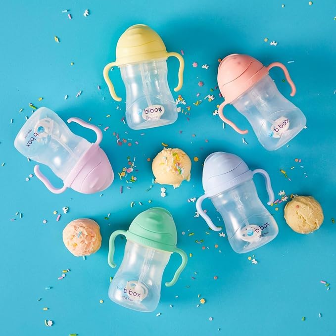 b.box Sippy Cup with Weighted Straw. Leak Proof, Easy Grip. BPA Free & - Image 7
