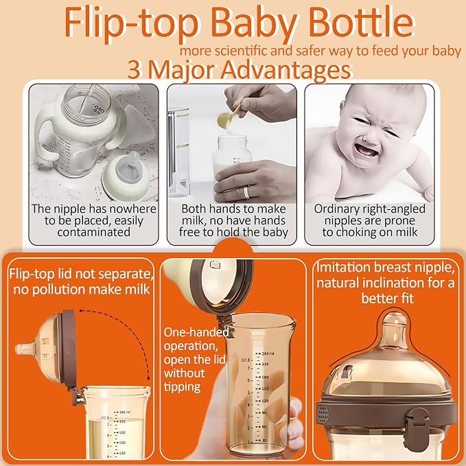 PPSU Baby Bottle, Bottles for Breastfed Babies - Image 7