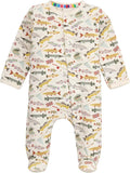 Magnetic Me Boys Modal Magnetic Baby Footie Pajamas | Silky Soft Modal Fabric | by magneticme