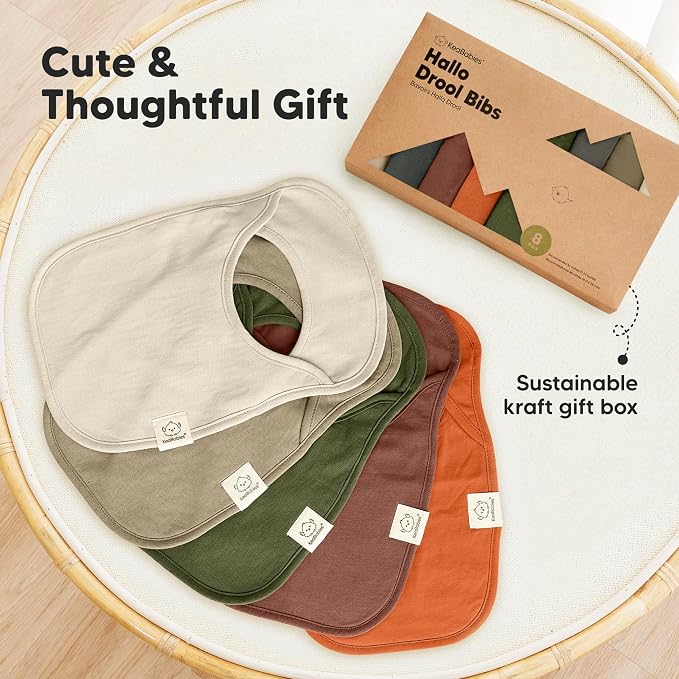 8-Pack Baby Bibs for Boys, Girls - Image 9