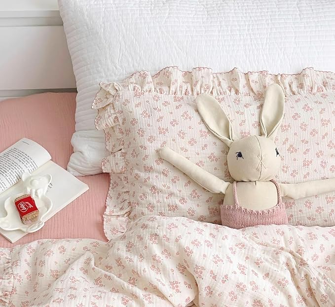 BuLuTu Cotton Muslin Kids Toddler Pillowcase - Image 5