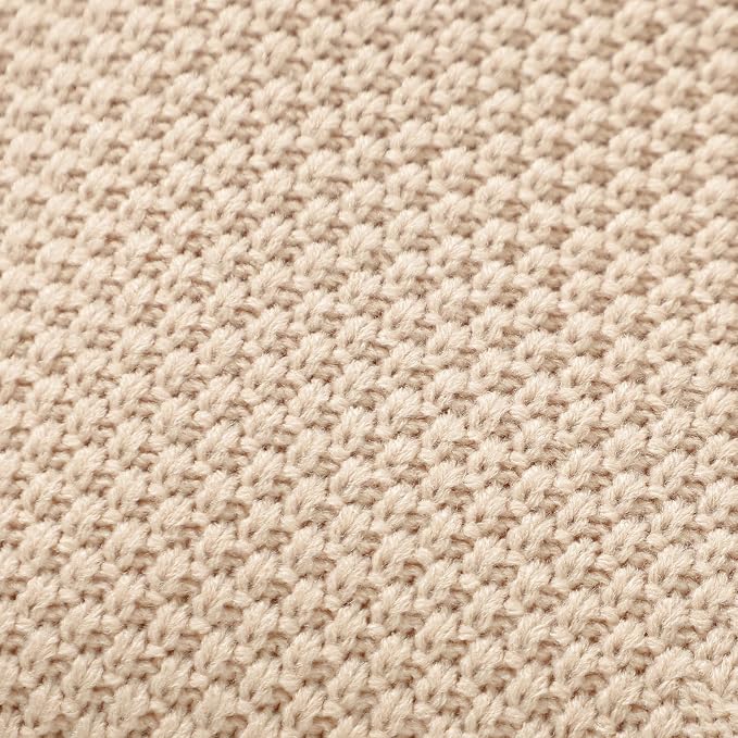 Neiwech Baby Blanket Knit Cozy Soft Lightweight Crib Stroller Nursery Receiving - Image 7