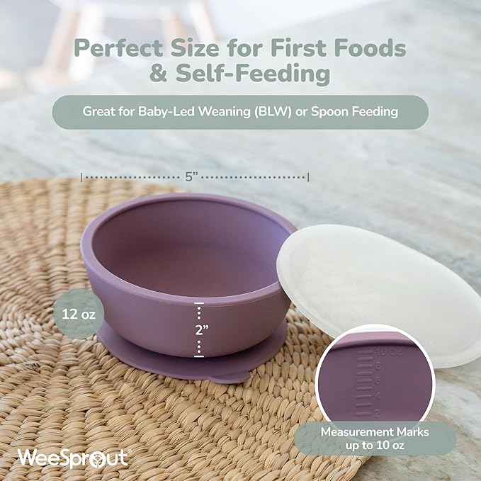 WeeSprout Suction Bowls for Baby & Toddlers - Image 2
