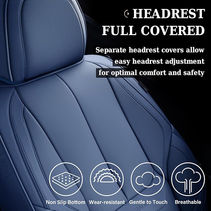 Coverado Car Seat Covers Full Set, Seat Covers - Image 5
