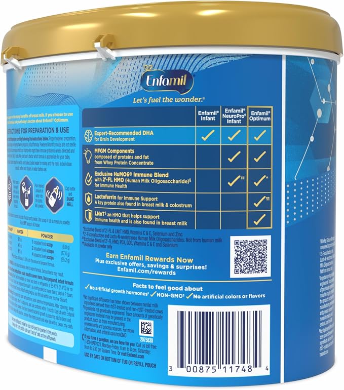 Enfamil Optimum, Our Closest Formula to Breast Milk, Immune-Supporting - Image 14