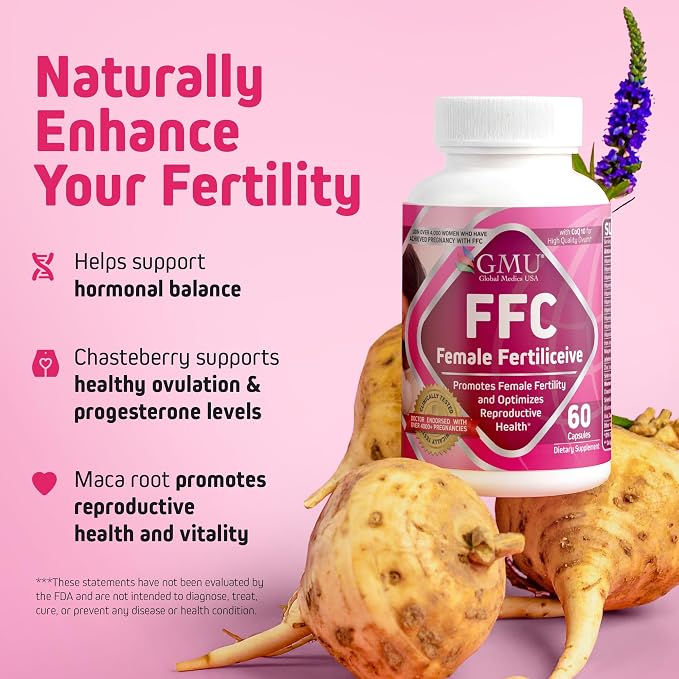 FFC Female Fertiliceive -Clinically Tested Hormonal Support Formula |65% - Image 2