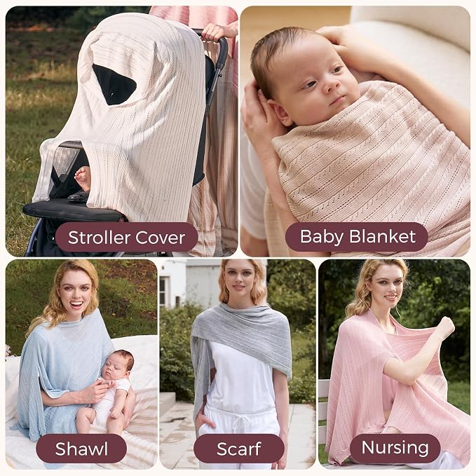 Momcozy Ultra-Light Nursing Cover - Image 7