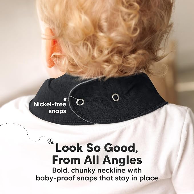 KeaBabies 8-Pack Bandana Bibs for Baby Girls, Boys - Image 8