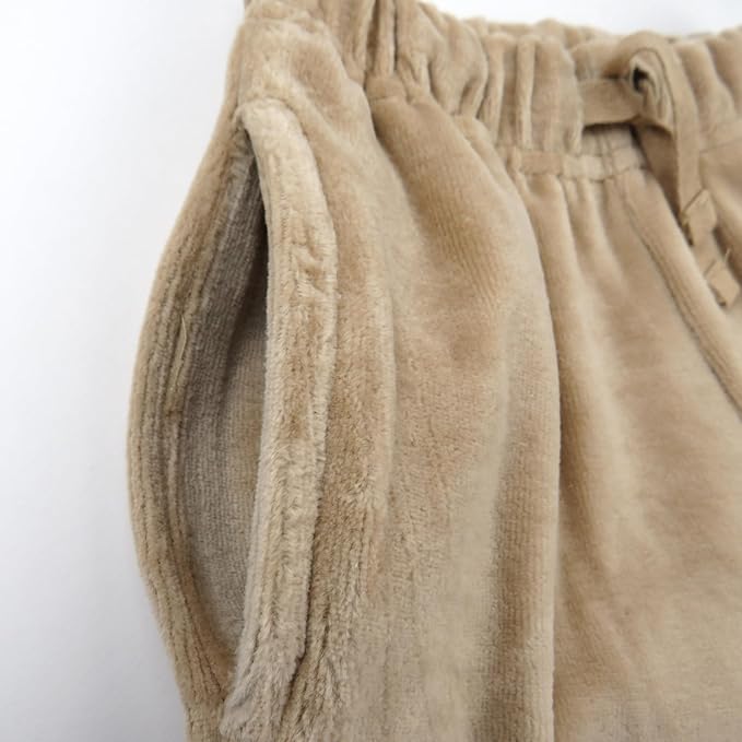 HonestBaby Baby 2-Piece Cozy Velour 100% Organic Cotton Sweatshirt and Jogger - Image 5