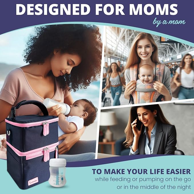 Cool Insulated Breast Milk Cooler Bag - Image 6