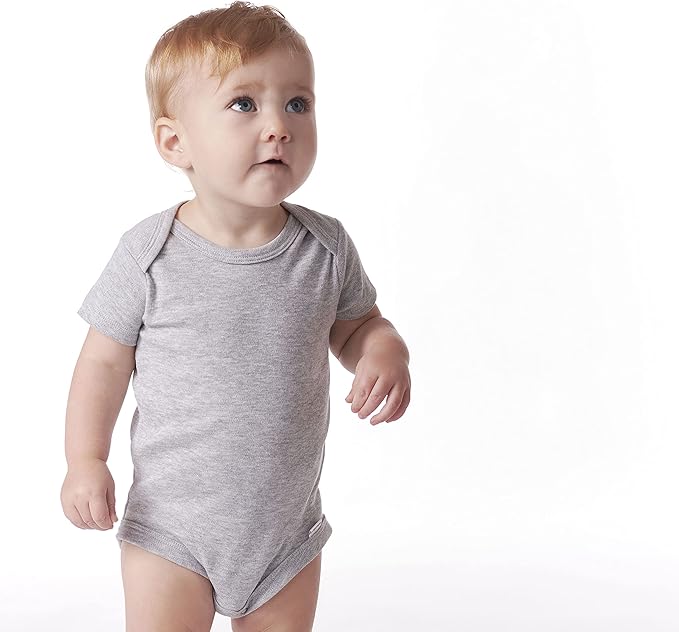 Gerber baby-girls 5-pack Solid Onesies Bodysuits - Image 3