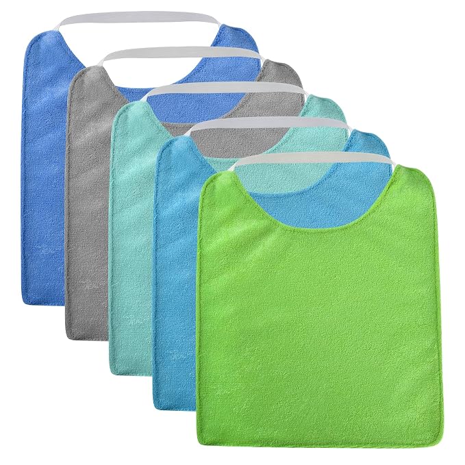 Vicloon Baby Bibs, Baby Bibs for Boys, Terry Drool Cotton Bibs Waterproof by Vicloon