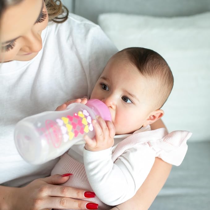 Dr. Brown's Anti-Colic Options+ Wide-Neck Sippy Bottle Starter Kit, - Image 13